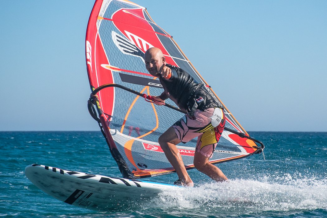 Jem Hall windsurfing Coaching